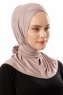 Sportif Cross - Steingrau Praktisch Viscose Hijab