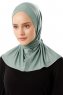 Sportif Cross - Grün Praktisch Viscose Hijab
