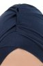 Isra Cross - Navy Blau One-Piece Viscose Hijab
