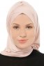 Isra Cross - Altrosa One-Piece Viscose Hijab