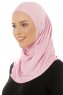 Hanfendy Plain Logo - Rosa One-Piece Hijab