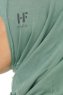 Hanfendy Plain Logo - Grün One-Piece Hijab