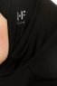 Hanfendy Cross Logo - Schwarz One-Piece Hijab