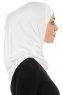 Hanfendy Cross Logo - Weiß One-Piece Hijab