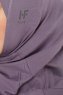Hanfendy Cross Logo - Dunkelviolett One-Piece Hijab