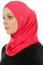 Hanfendy Cross Logo - Fuchsie One-Piece Hijab