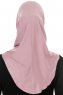 Hanfendy Cross Logo - Lila One-Piece Hijab