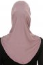 Hanfendy Cross Logo - Orient Blush One-Piece Hijab