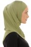 Micro Plain - Olivgrün One-Piece Hijab