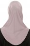 Micro Plain - Helles Lila One-Piece Hijab