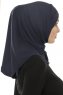 Micro Cross - Navy Blau One-Piece Hijab