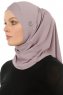 Micro Cross - Helles Lila One-Piece Hijab