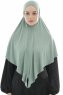 Ajda – Grün Hijab Mit Reißverschluss