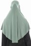Ajda – Grün Hijab Mit Reißverschluss