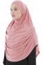 Roxelana - Dunkelrosa Lang Al Amira Hijab