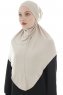 Sefa - Helltaupe One-Piece Al Amira Hijab