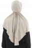 Sefa - Helltaupe One-Piece Al Amira Hijab