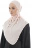 Ebrar - Altrosa Crepe Chiffon Al Amira Hijab
