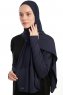 Azize - Navy Blau Pro Scarf Sport Hijab Set
