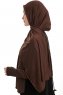 Azize - Braun Pro Scarf Sport Hijab Set