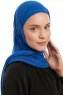 Sahar - Blau One Piece Chiffon Hijab