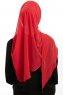 Sahar - Himbeere One Piece Chiffon Hijab