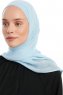 Sahar - Hellblau One Piece Chiffon Hijab