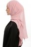 Sahar - Dunkelrosa One Piece Chiffon Hijab