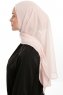 Sahar - Powder One Piece Chiffon Hijab