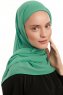 Sahar - Emerald One Piece Chiffon Hijab