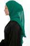 Sahar - Forest One Piece Chiffon Hijab