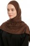 Vesile - Braun One-Piece Hijab