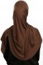 Vesile - Braun One-Piece Hijab