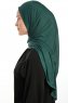 Vesile - Dunkelgrün One-Piece Hijab