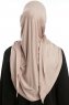 Vesile - Steingrau One-Piece Hijab