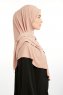 Nermin - Lachsfarbe Sandy Scarfs Hijab