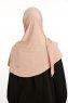 Nermin - Lachsfarbe Sandy Scarfs Hijab