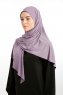 Nermin - Dunkelviolett Sandy Scarfs Hijab