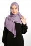 Nermin - Dunkelviolett Sandy Scarfs Hijab
