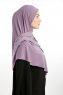 Nermin - Dunkelviolett Sandy Scarfs Hijab