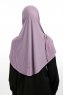Nermin - Dunkelviolett Sandy Scarfs Hijab