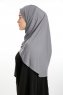 Nermin - Dunkelgrau Sandy Scarfs Hijab