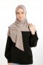 Nermin - Steingrau Sandy Scarfs Hijab