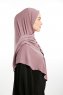 Nermin - Dunkelrosa Sandy Scarfs Hijab
