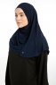 Ilay - Navy Blau Sandy Turban Hijab