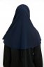 Ilay - Navy Blau Sandy Turban Hijab