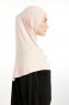 Feriha - Altrosa Viskose Turban Hijab