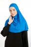 Feriha - Blau Viskose Turban Hijab