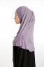 Feriha - Dunkelviolett Viskose Turban Hijab