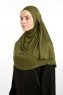 Feriha - Khaki Viskose Turban Hijab